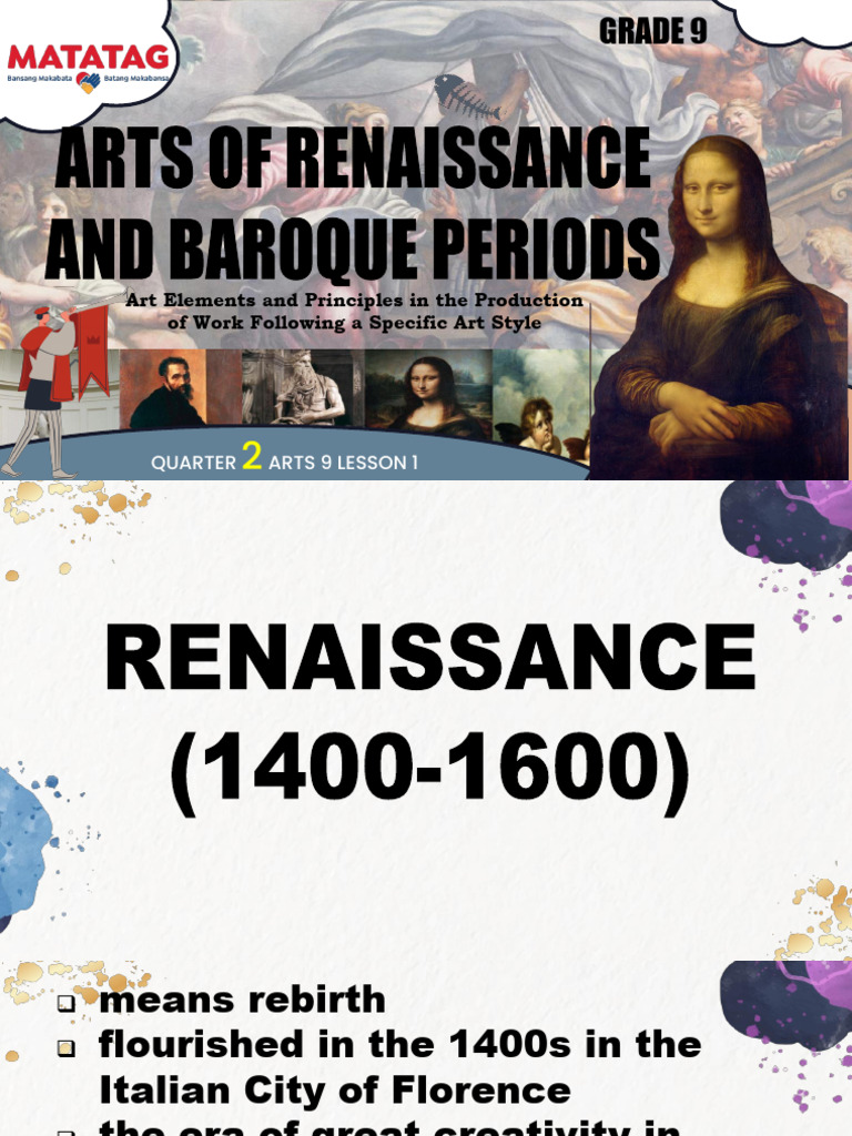 Q2 PPT ARTS 9 Lesson 1 Arts of Renaissance and Baroque | PDF | Leonardo ...