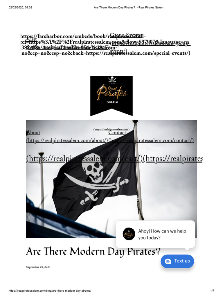 Are There Modern Day Pirates | PDF | Piracy | Nautical Fiction