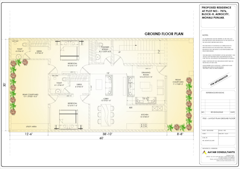 Layout Plan Ground Floor | PDF