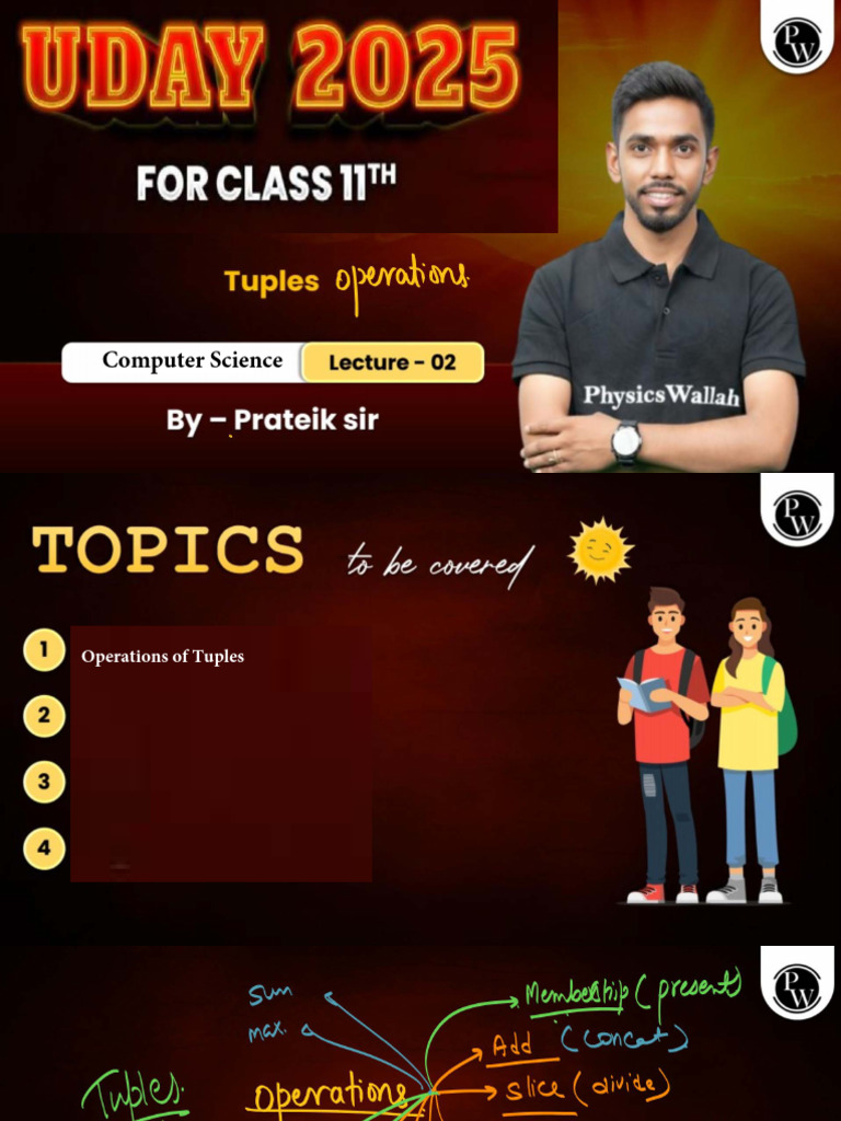 Tuples 02 - Class Notes | PDF