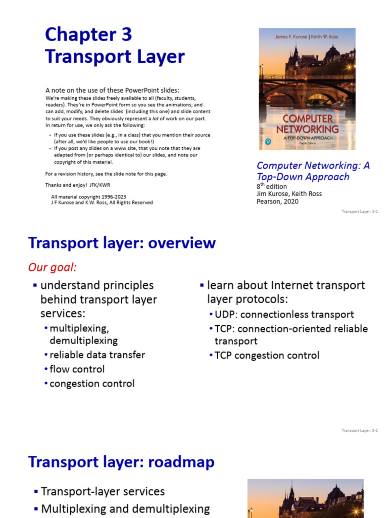 Chapter - 3 - Transport Layer | PDF | Port (Computer Networking ...