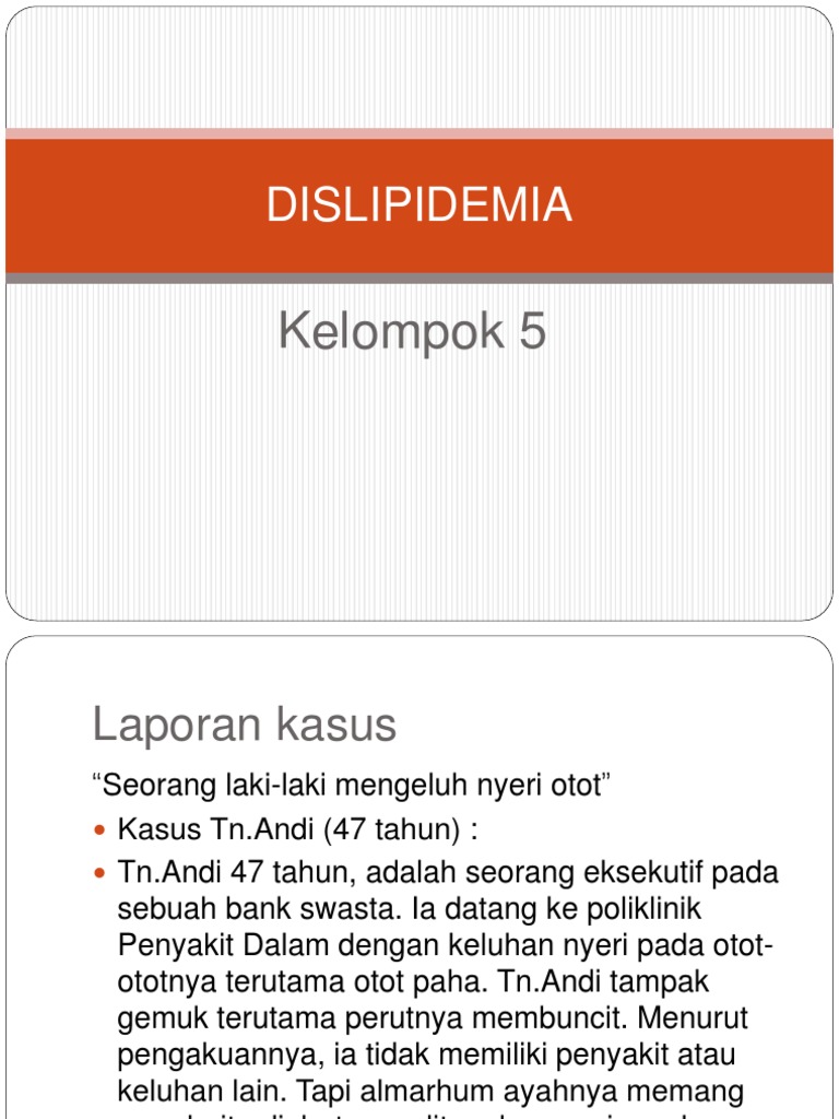DISLIPIDEMIA