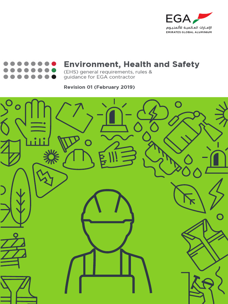 EHS General Requirements Rules and Guidance For EGA Contractor ...