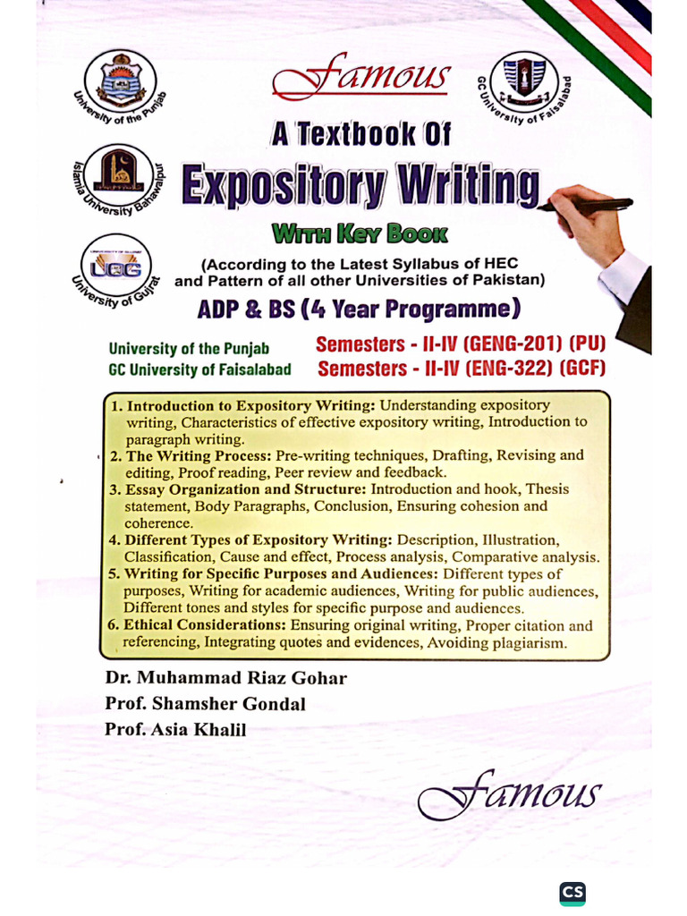 Expository Writing Book | PDF