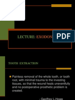 LECTURE Exodontia