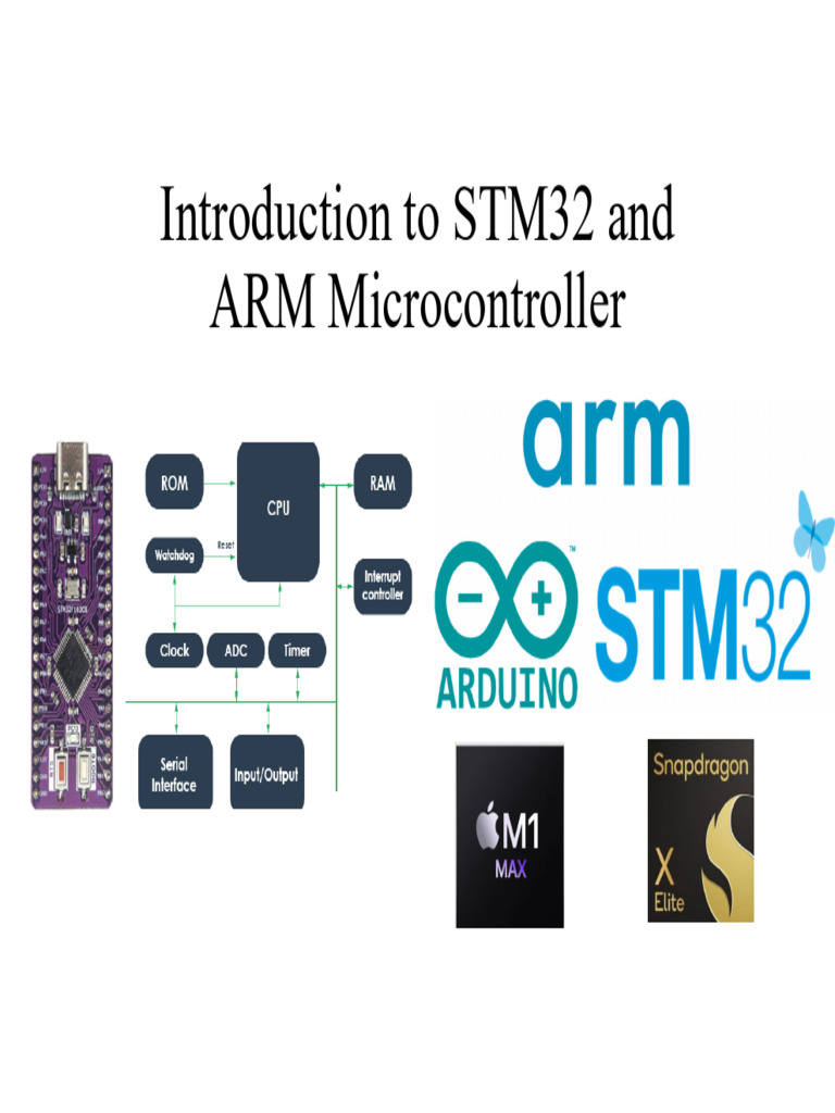 Ch2 - Introduction To STM32 and ARM Microcontroller | PDF ...