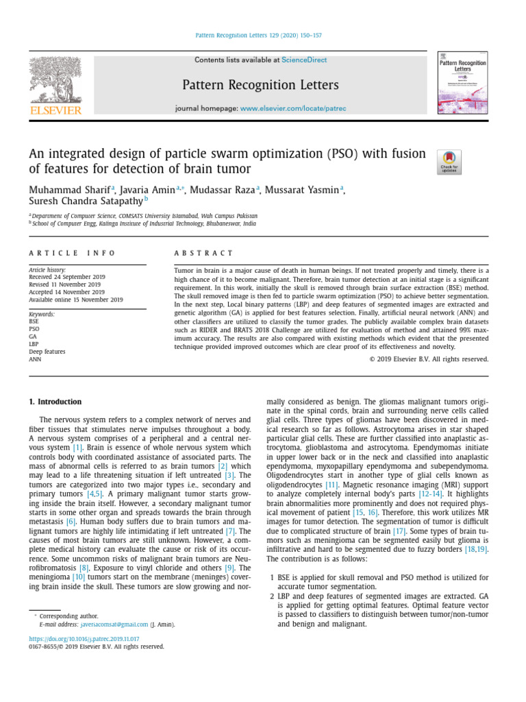 An Integrated Design of Particle Swarm Optimization (PSO) With Fusion ...