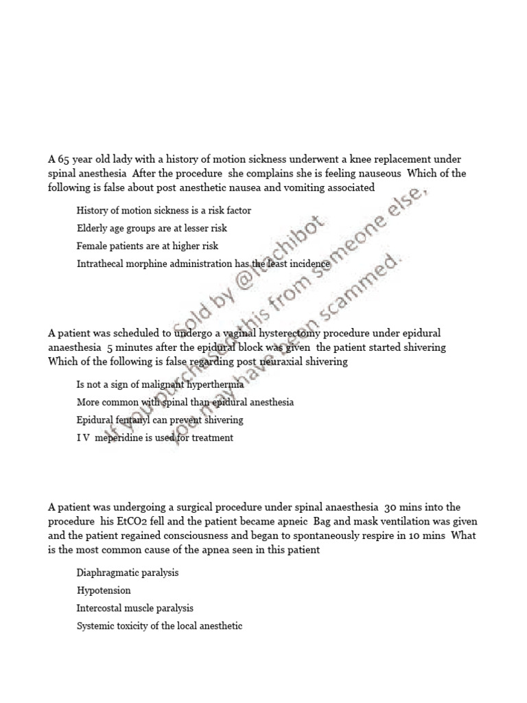 Regional Anesthesia Complications and Contrain | PDF