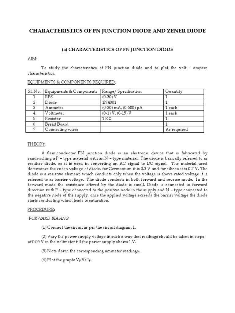 Expt 1 | PDF