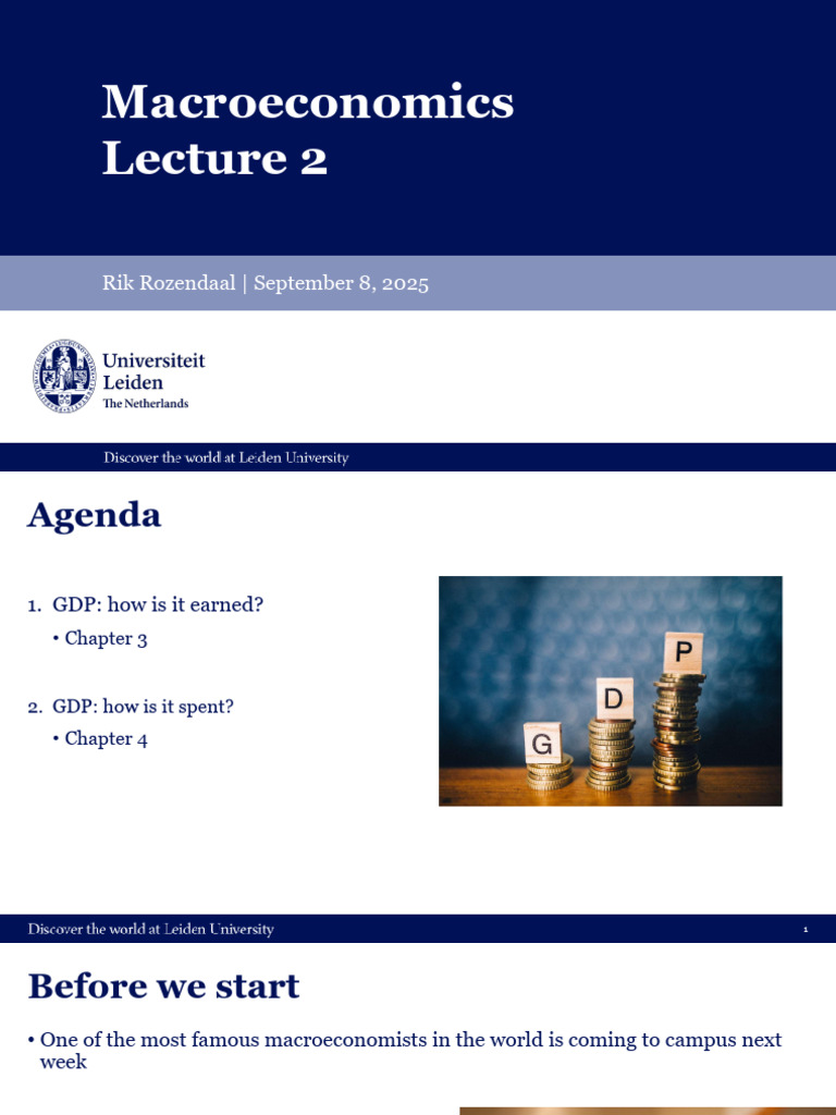 Lecture 2 | PDF | Labour Economics | Interest