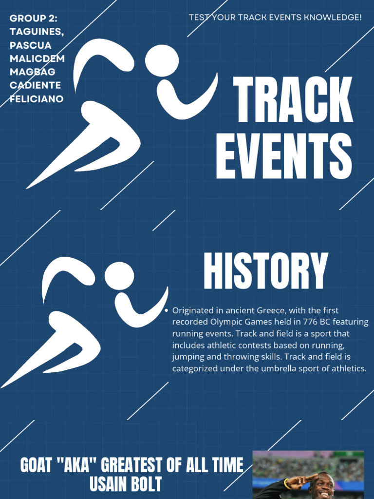 Sports Writing - Terminologies in Track Events | PDF | Track And Field ...