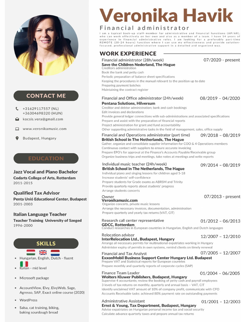 CV Resume Simple | PDF