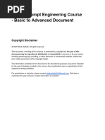 Prompt Engineering for LLMs Guide | PDF