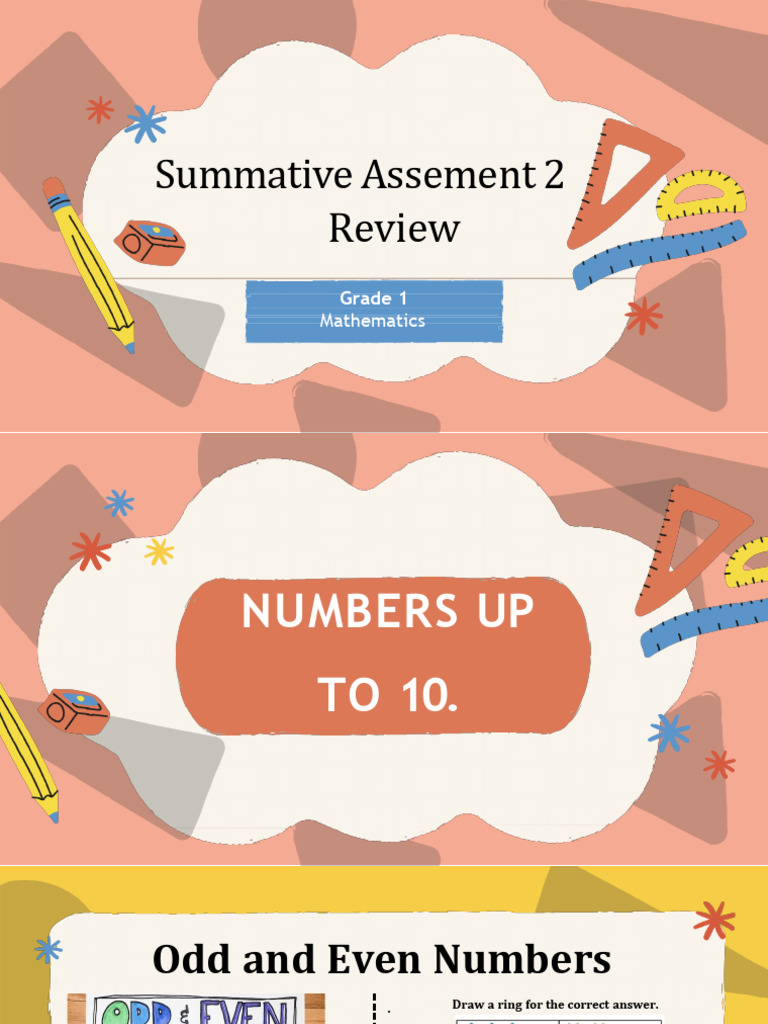 Math Review - Summative Assement 2 2526 | PDF