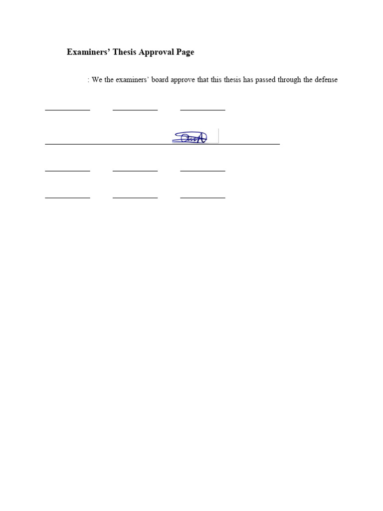 Examiners | PDF