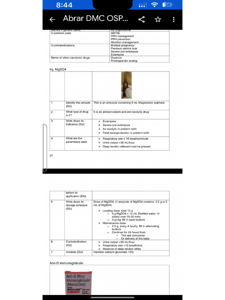 Gynae Ospe Abrar | PDF