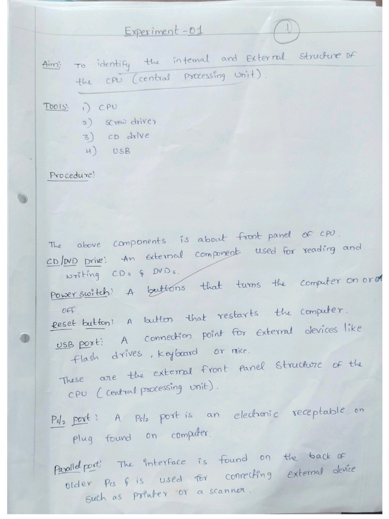 CH&N Lab Experiments | PDF