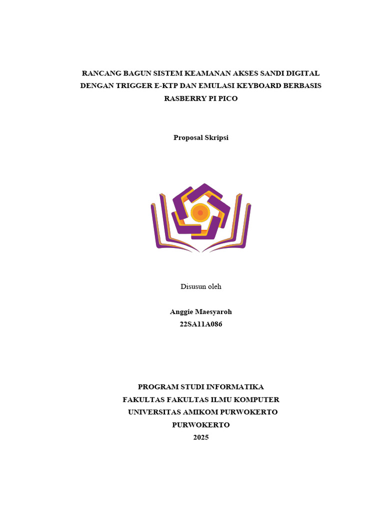 Template Proposal Skripsi | PDF