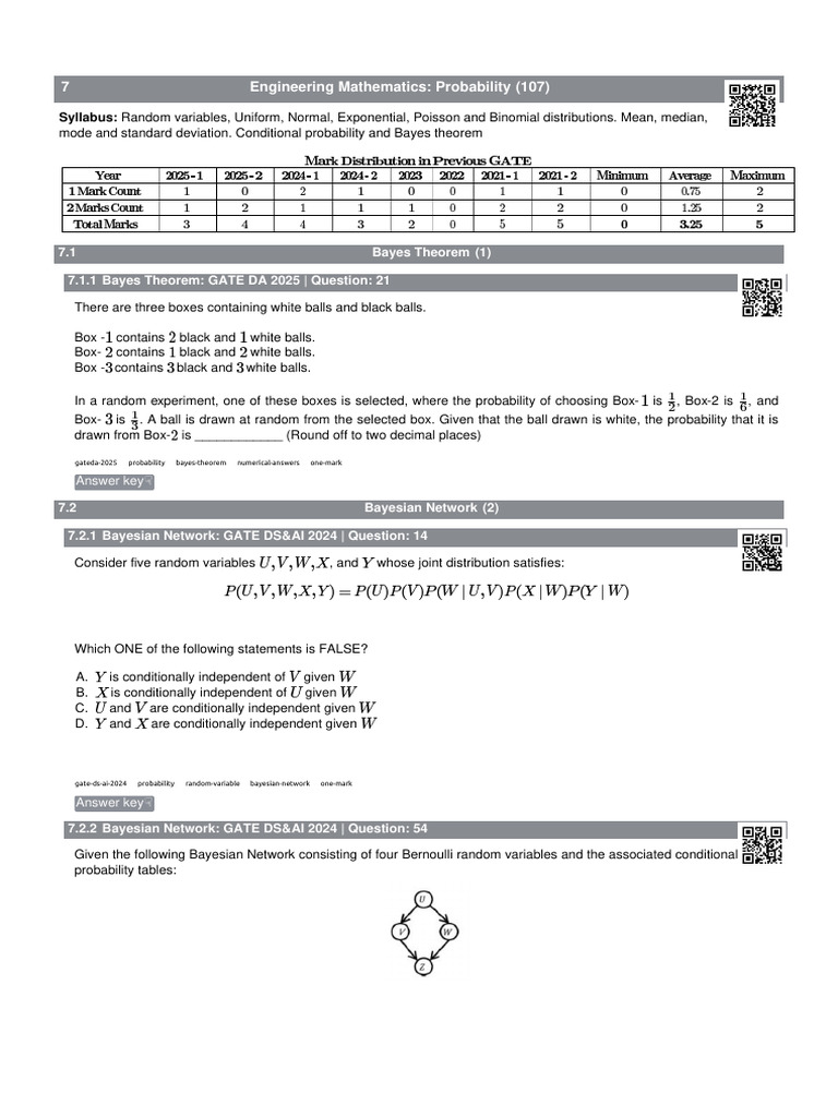 Em - Probability | PDF | Probability Distribution | Random Variable