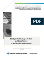 Strategic Classification and Technology Selection in Multimodel Environments