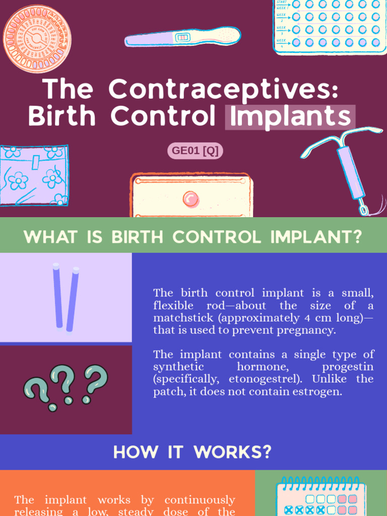 Templates For Infographics | PDF | Birth Control | Gynaecology