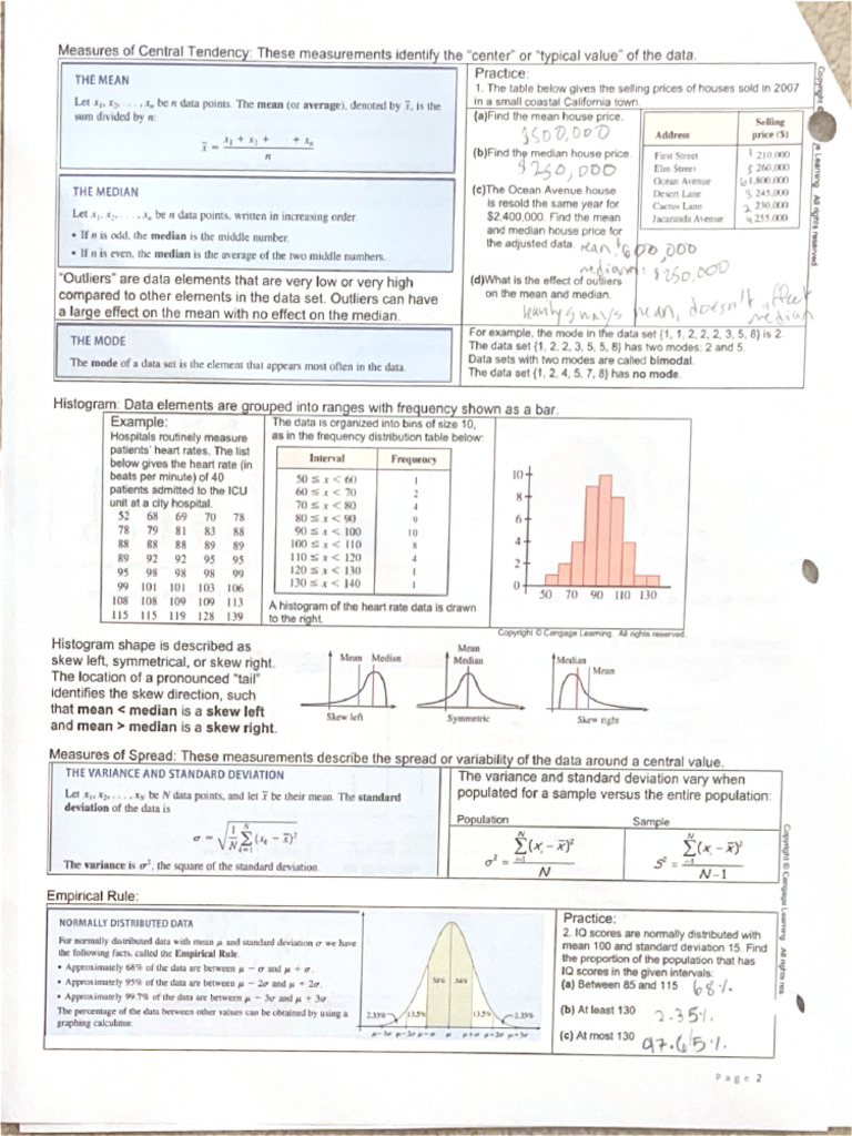 Stats Pre-work Hw | PDF