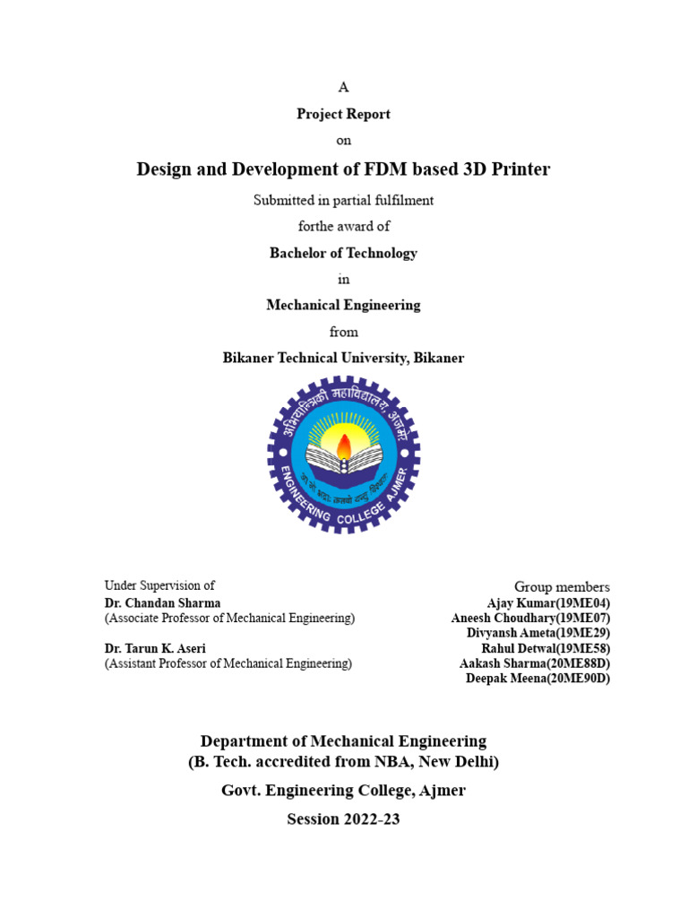 3D Printer | PDF | 3 D Printing | Secondary Sector Of The Economy