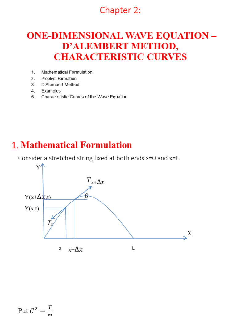 Wave Equation | PDF