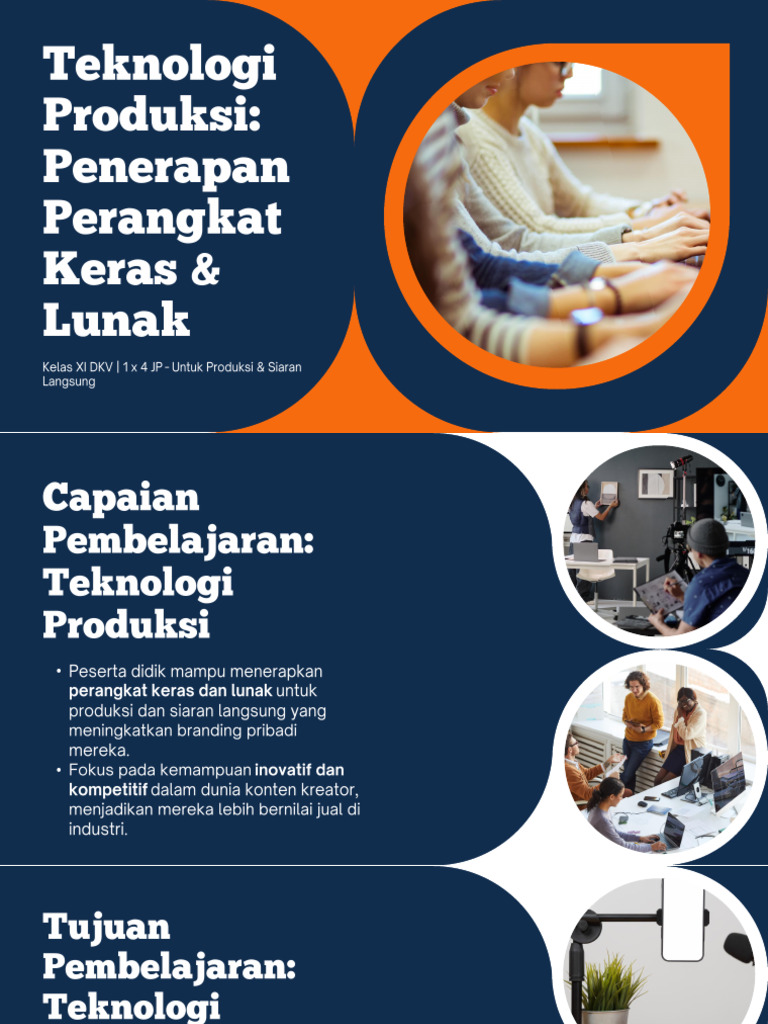 MAPIL - Teknologi Produksi Penerapan Perangkat Keras & Lunak | PDF