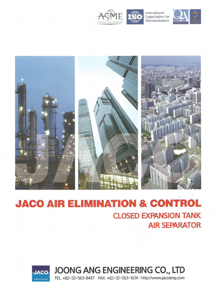 JACO Expansion Tank Catalog | PDF