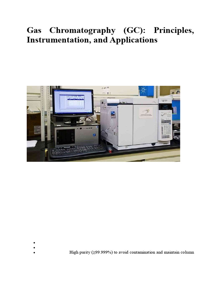 Unlock The Science Behind Gas Chromatography (GC) | PDF | Gas ...