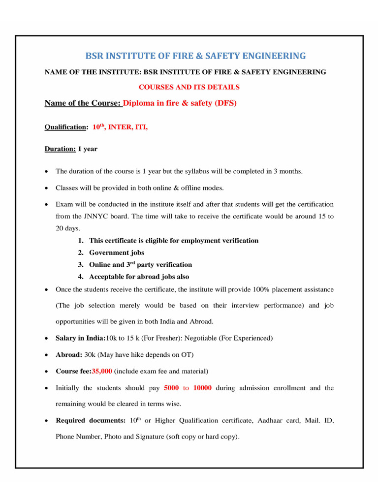 Bsr Courses Demo Final | PDF