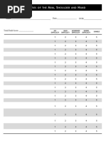 Arm Activity Measure Questionnaire | PDF | Caregiver | Diseases And ...