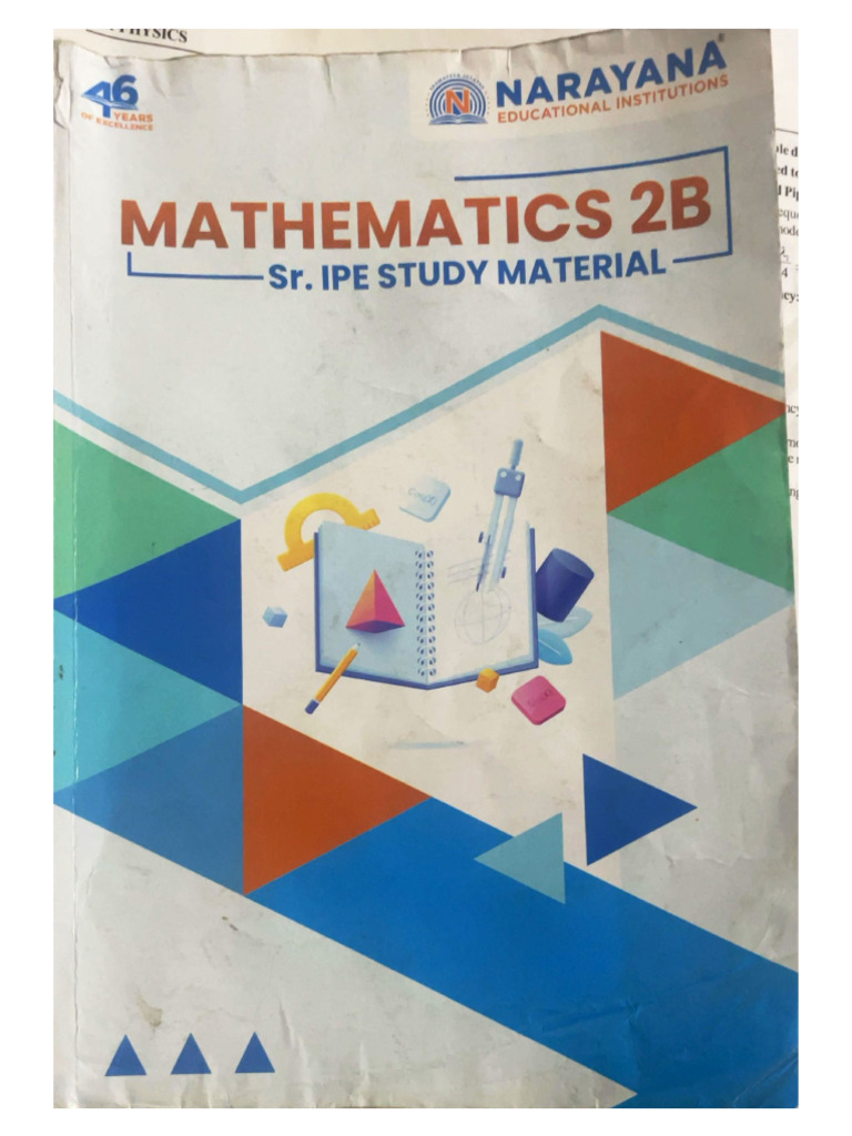 Narayana Maths 2B Study Material | PDF