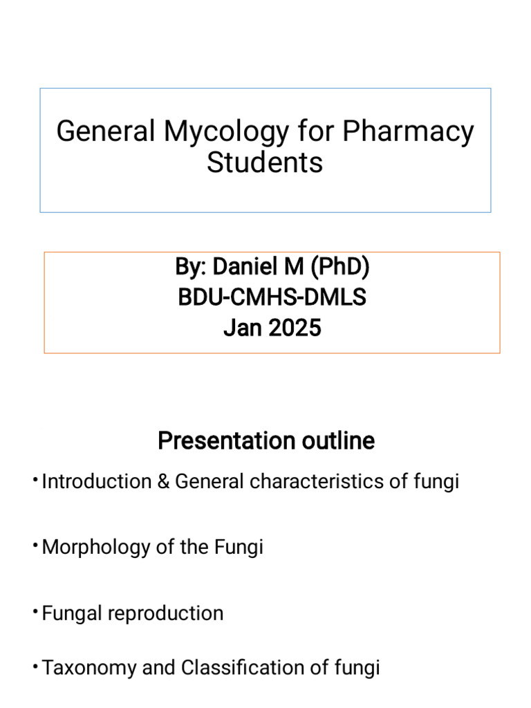 7 - Introduction To Fungi | PDF | Fungus | Mycology