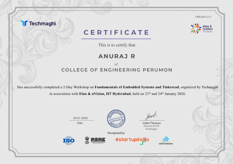 Anuraj R | PDF