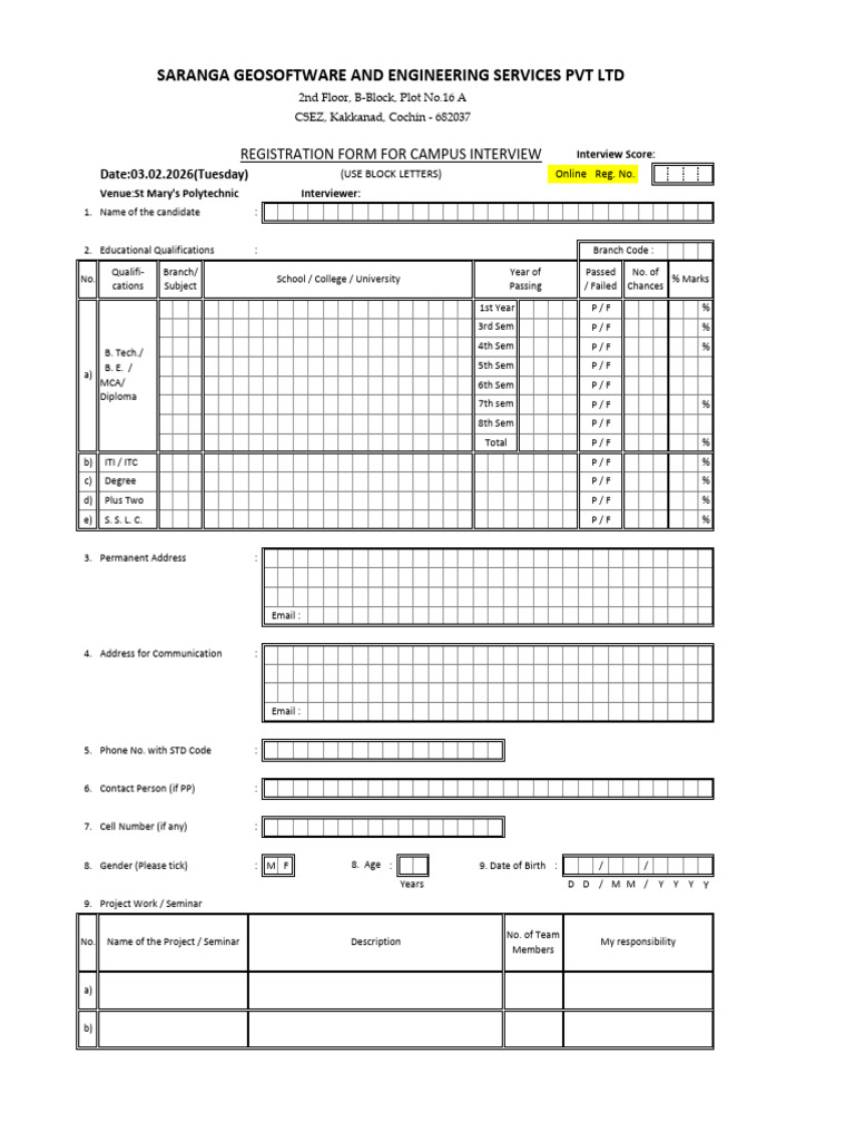 Immco Form | PDF