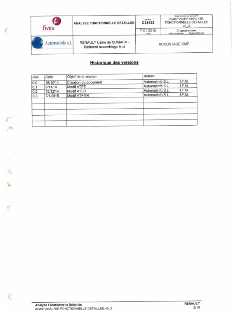 Doccument Table | PDF