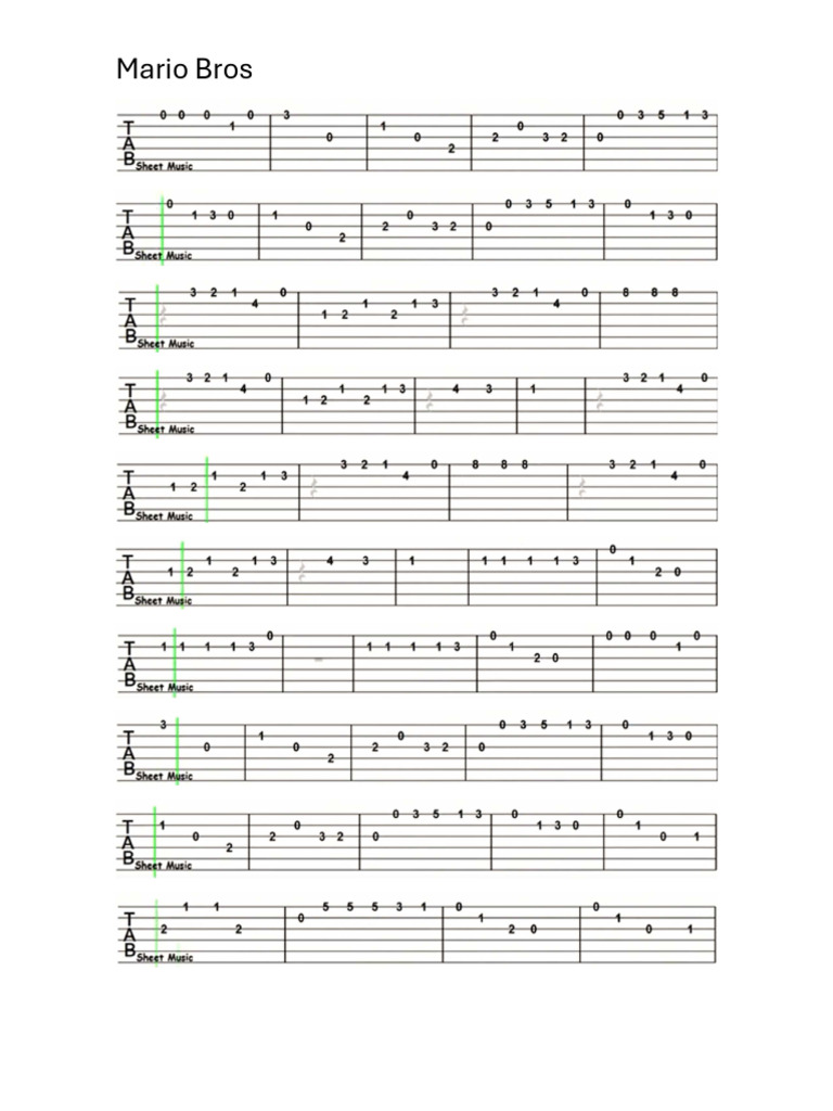 Mario Bros | PDF