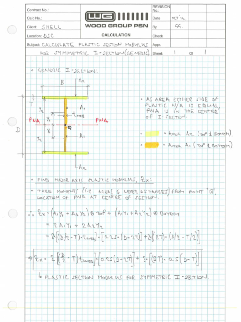 Assessment of Section Properties | PDF