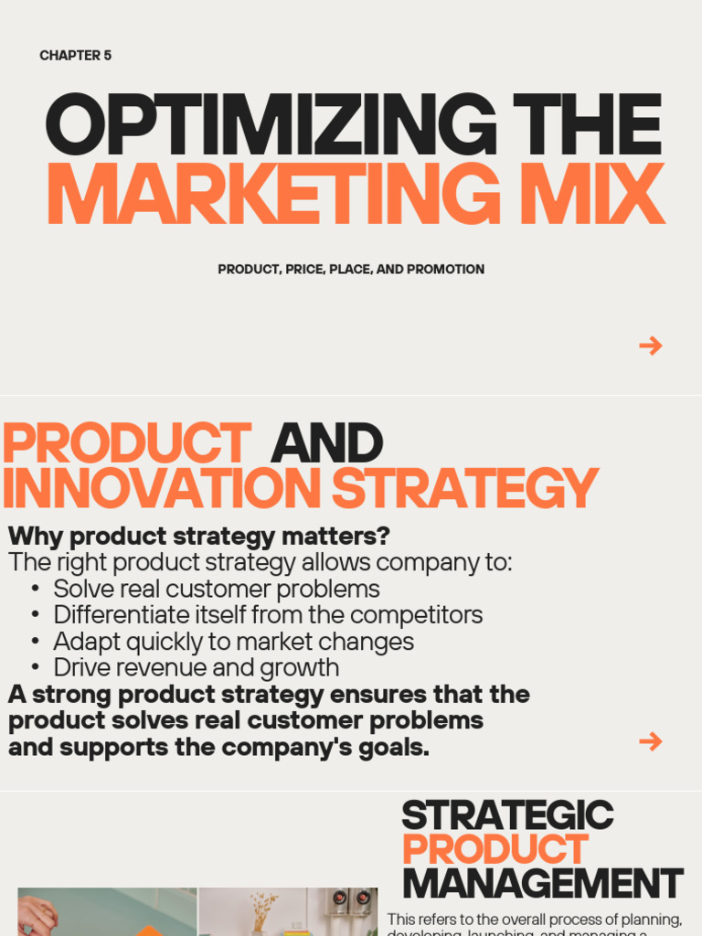 Chapter 5 Marketing Mix Strategies | PDF | Pricing | Brand