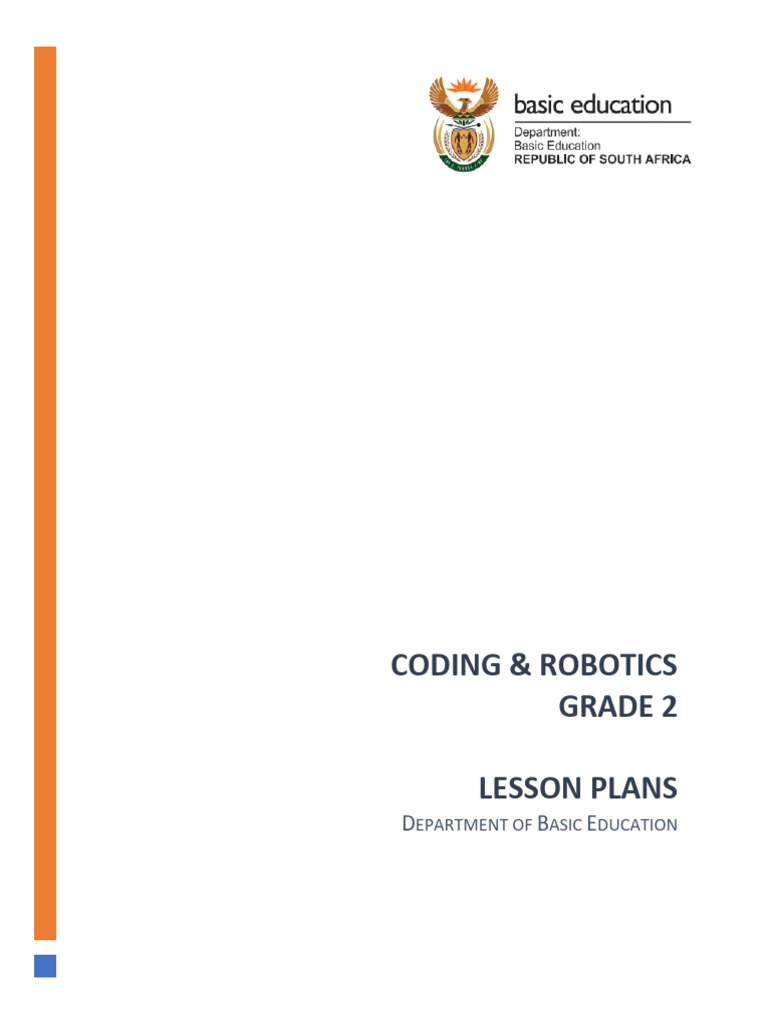 Grade 2 Term 1 Lesson Plans | PDF | Learning | Robot