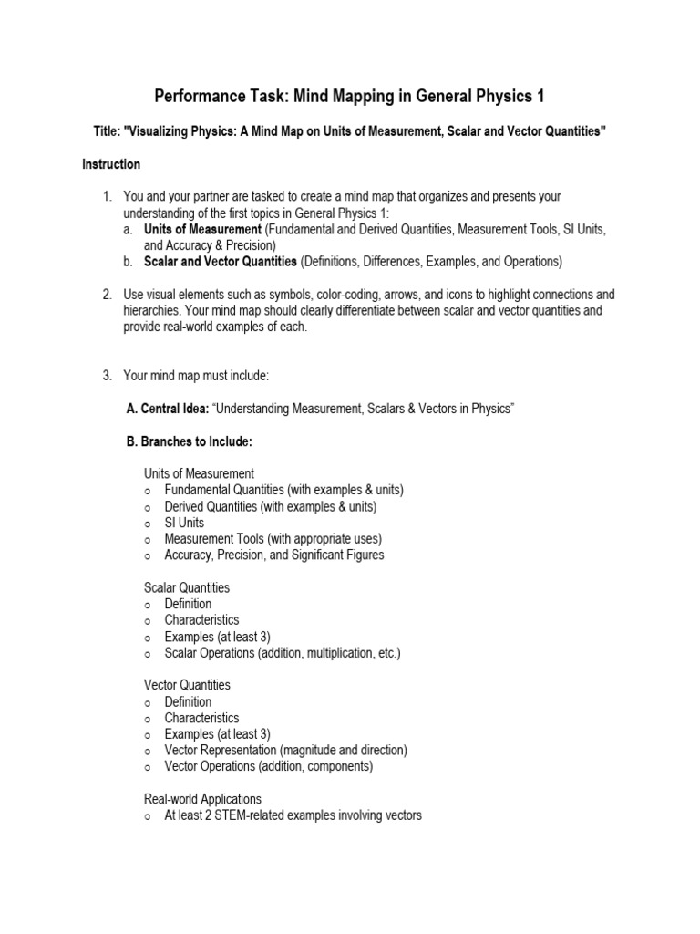 Performance Task (Grade 12 Gen Physics 1) | PDF | Euclidean Vector ...