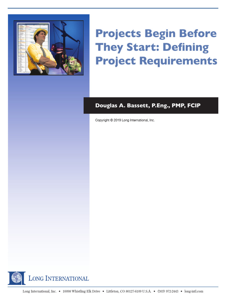 Long Intl Defining Project Requirements | PDF | Project Management ...