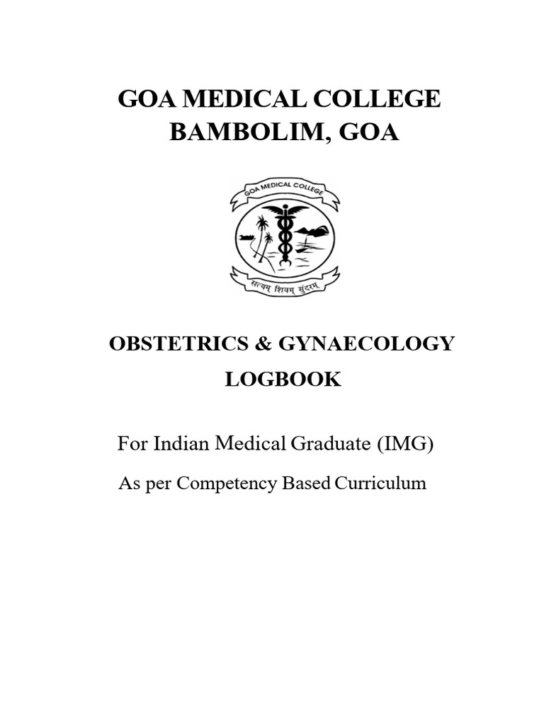 OBG Log Book 2024_260103_104321 for final year. | PDF | Health Sciences ...