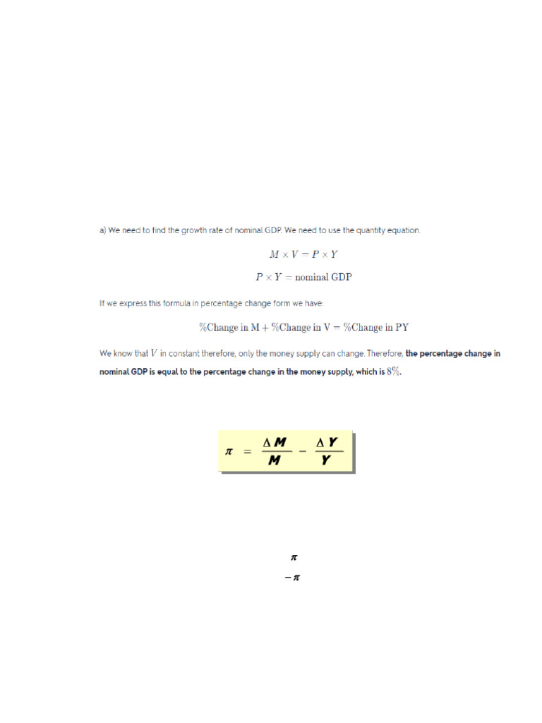 Chapter 5 Practice Qs and Answers | PDF | Interest | Inflation