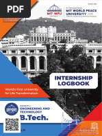 Internship Log Book Template | PDF