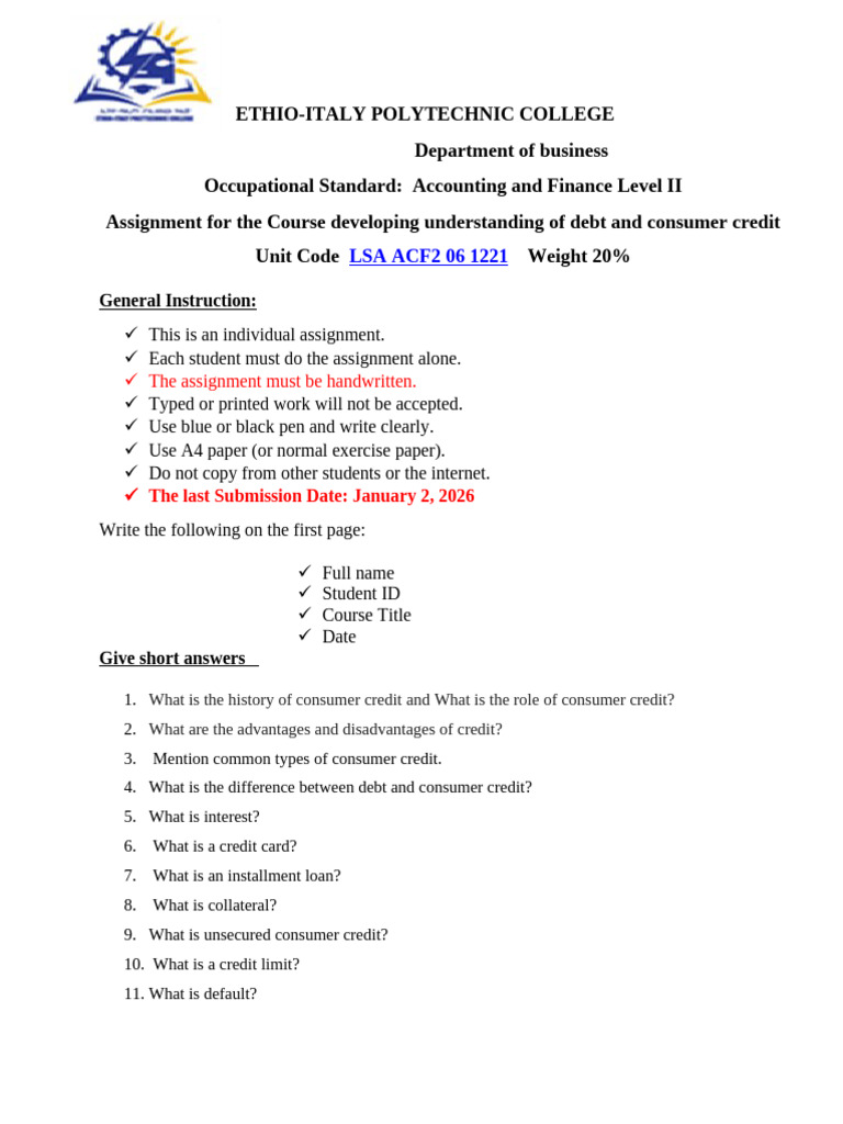 Individual Assignment | PDF