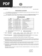 HS Exam Routine 2026 - West Bengal | PDF