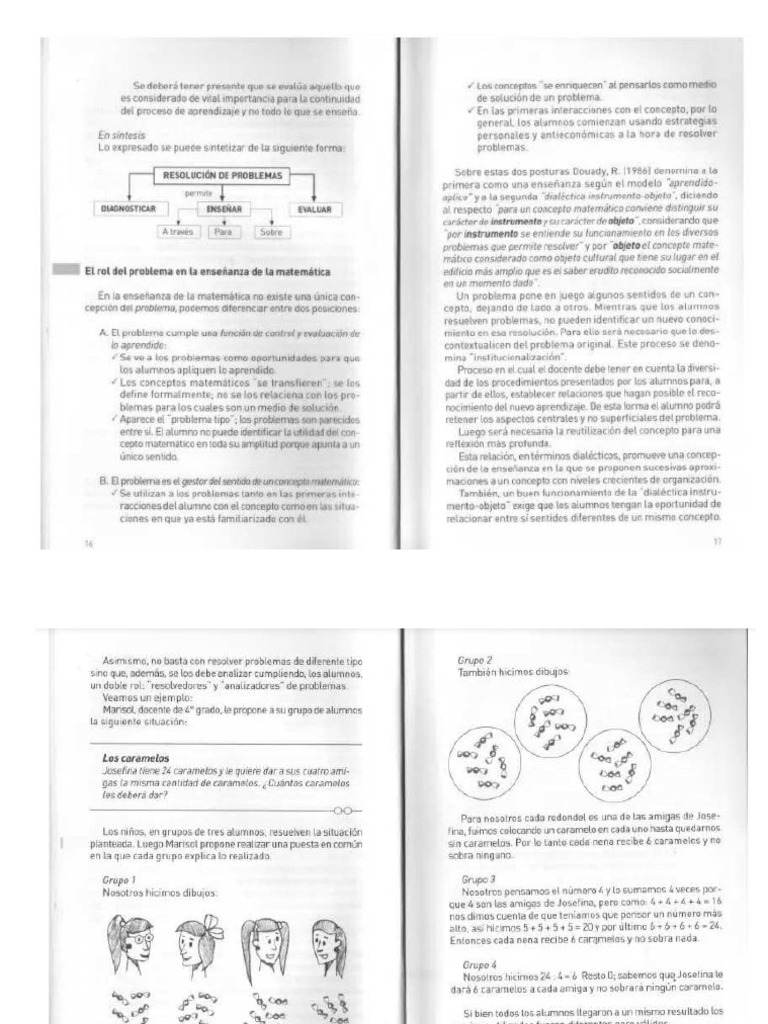 Parte Del Libro a Resolver Problemas Se Enseña | PDF
